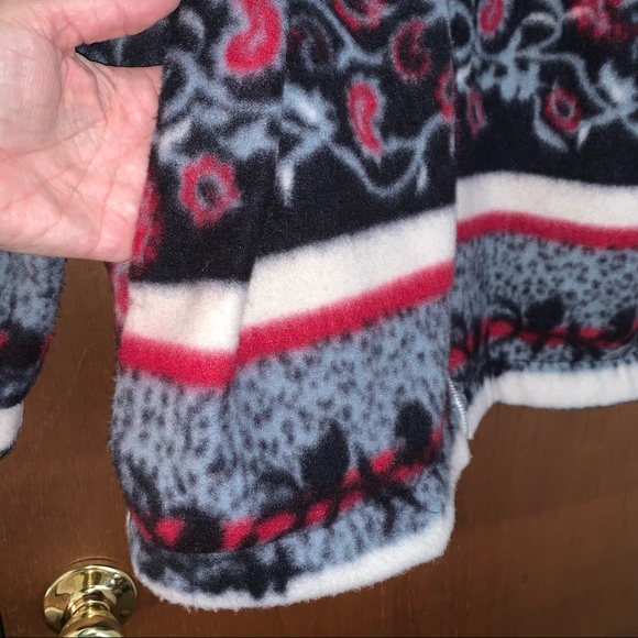 Women’s XL Vintage CLIMATE ZONE Zip Hood Full Zip Thick Fleece Coat EXCELLENT - Picture 5 of 15